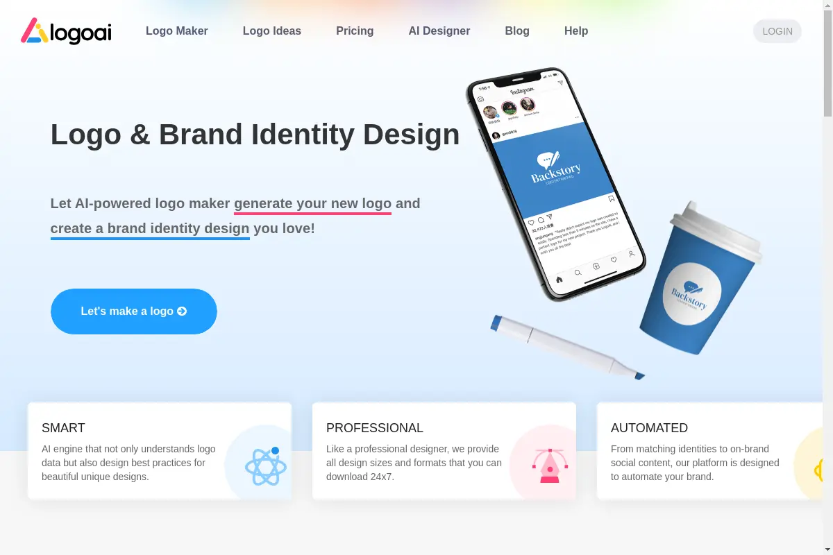 Design A New Logo & Brand Identity You Love! - LogoAI.com